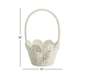 Panier de rangement au design lapin, fabriqué au Vietnam, artisanal, décor durable idéal pour les chambres d'enfants, vente en gros disponible. - Product Image 4
