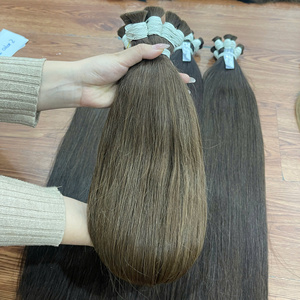 Cabello Humano a Granel de Primera Calidad, Textura Lisa, de 6 a 32 Pulgadas, Precio de Fábrica, Color Personalizado, Disponible en Stock - Product Image 6