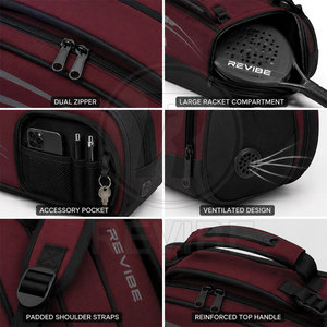Bolsas Ligeras e Impermeables para Raquetas de Pádel con Asas Suaves para un Transporte Cómodo al Aire Libre - Product Image 6