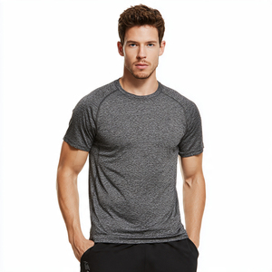 T-shirts de sport pour hommes, t-shirts de musculation à manches courtes, t-shirts slim pour hommes, t-shirts d'entraînement pour hommes - Product Image 5