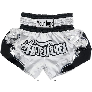 Derniers shorts d'arts martiaux personnalisés pour grappling et Muay Thai – Couleur, logo et design sur mesure – Shorts MMA confortables - Product Image 2