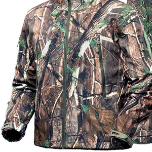 Men's Camouflage Canvas Waterproof Breathable <b>Flame</b>-Retardant Quick Dry Hunting Uniform Pants <b>Shirt</b> Suit for Outdoor Activities - Product Image 6