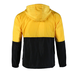 Chaqueta Cortavientos de Lona para Hombre, con Cuello Alto, Logotipo Frontal, Impermeable, Ecológica, Personalizable OEM - Product Image 2