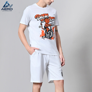 Custom Design <b>T</b>-<b>Shirts</b> And Short Set Best Quality Men Printed Custom Summer Cotton Outer Wear <b>Shirt</b> And Short Sets - Product Image 3