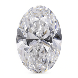 Diamant non monté certifié IGI 5.08 ovale VVS2, diamant cultivé neuf - Product Image 2