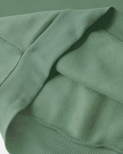Mint Green Women Hoodie and Jogger Set Solid Color Two Piece Tracksuit Casual Lounge Outfit - Product Image 5