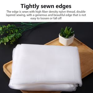 4 piezas de cubiertas de malla de PE de alta resistencia de 47.2x70.8 pulgadas con cierre de cremallera y cordón, a prueba de pájaros y ardillas, para árboles frutales y jardines - Product Image 3