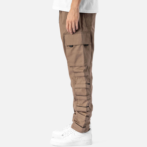 Men Tactical Cargo Pants <b>Elastic</b> Waist Outdoor Hiking Hunting <b>Work</b> <b>Trousers</b> Durable Multi Pocket Cargo Pants Men - Product Image 5