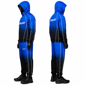 Conjunto Deportivo Personalizado Cortavientos para Hombre, Chaqueta con Capucha y Pantalones, Fabricante OEM, Venta al Por Mayor - Product Image 4