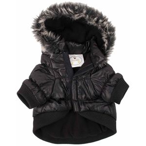 Cappotto Parka Metallico alla Moda per Animali Domestici, Abbigliamento Elegante per Animali - Product Image 3