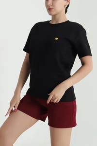 Women's Unisex Casual Plus Size Heavyweight Cotton <b>Blend</b> Fleece Crew Neck Sweatshirt-Customizable Colors Front Solid Breathable - Product Image 4