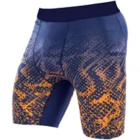 Pantalones cortos de compresión para hombre, ropa deportiva ajustada y elástica de secado rápido para gimnasio, venta al por mayor, talla personalizada