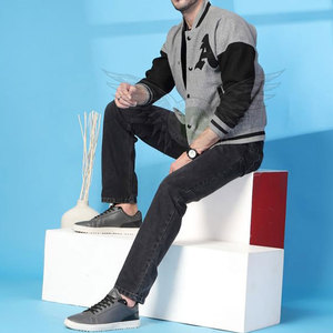 Customizable Team Wear Embroidered <b>Patches</b> and Snap Closure Design Men Casual Letterman <b>Jacket</b> New Trendy Style Baseball <b>Jacket</b> - Product Image 5