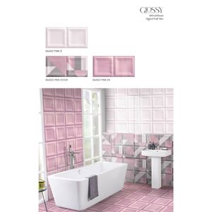 Carreaux de céramique super blancs 300x600 en gros pour murs décoratifs minimalistes de bureaux et travaux de rénovation commerciale rentables - Product Image 1