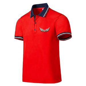Polos de Punto para Hombre, Corte Regular, Alta Calidad, Estilo Vintage para Golf, Manga Corta, Estampados - Product Image 3