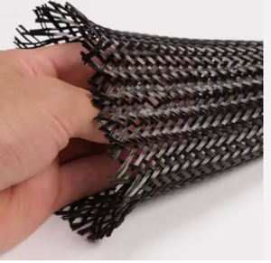 Manchon tressé en fibre de carbone léger, résistant aux hautes tensions et aux hautes températures Sunbow - Product Image 3