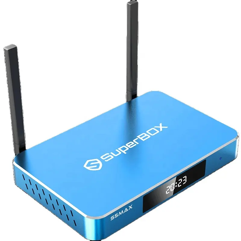 Superbox S5 Max Dual Band Wi-Fi Smart Media Player Android TV box para negocios