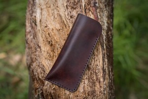 Designer Handmade Classic Genuine Leather Eyewear Pouch Sunglasses Protector Luxury Corporate Gift Item LGC-0132 - Product Image 2