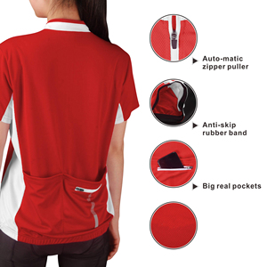 Jersey de Ciclismo Personalizado para Mujer, Manga Corta, Ventilado, Ropa de Ciclismo, Jersey Deportivo a la Moda - Product Image 5