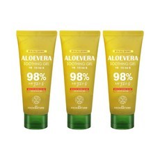 Gel Lenitivo all'Aloe Vera 98% Fromnature, 150g X 3 Tubetti, Flaconi Specifici per il Viso con Sconto - Product Image 1
