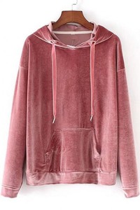 Sudadera con Capucha Gótica Punk para Hombre, Manga Regular, Transpirable, Poliéster/Algodón, Diseño Sólido, Estilo Urbano, Invierno, 350g, RICH FIT - Product Image 4