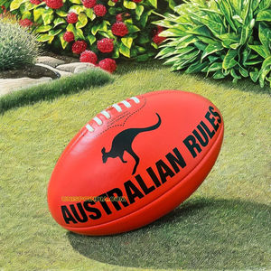 Footy promotionnel pleine grandeur-règles australiennes football en mousse pvc avec doublure en caoutchouc - Product Image 1