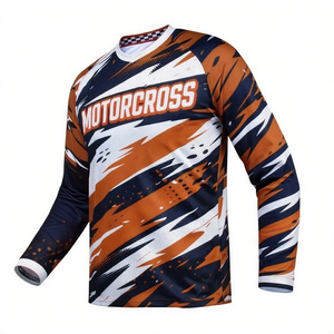 Jersey de Motocross Personalizado para Hombre, Sublimación Digital, Ropa Deportiva Transpirable de Poliéster - Product Image 2