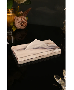 Handmade Natural <b>Marble</b> Tissue Box Holder Modern Design Elegant Tabletop Display Waterproof Washable High Quality JANNAT EXPORT - Product Image 2