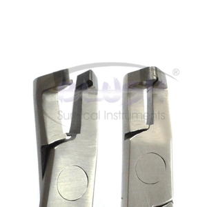Pince dentaire professionnelle réutilisable en acier pour la pliage de fils et la formation de boucles d'appareils orthodontiques, à commande manuelle, par Blush Surgical - Product Image 6