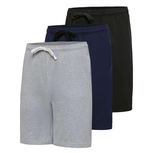 Shorts en mélange de coton et polaire pour hommes, pour la performance athlétique, confortables et décontractés, pour un style de vie actif, en vente - Product Image 5