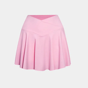 Jupes de sport plissées à taille élastique en forme de V, respirantes, sur mesure, mini jupe plissée 2 en 1 pour femmes, pour le tennis et le golf - Product Image 2