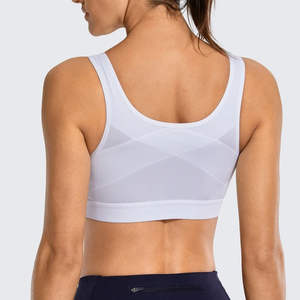 Soutien-gorge de sport pour femme ROLLING DICE INDUSTRY 2026, maintien élevé sans coutures, en Spandex/Nylon, bretelles croisées, col en U, respirant, séchage rapide - Product Image 6