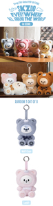 SKZOO Everywhere All Around the World SKZOO SECRET KEYRING TOY Ver. Música Pop para Niños en Coreano - Product Image 3