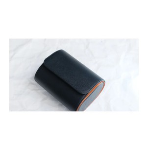 กล่องใส่นาฬิกาหนัง Saffiano พรีเมียมแบบคู่ ป้องกันรอยขีดข่วน พร้อมรางเลื่อนสำหรับพกพา |   กล่องของขวัญสำหรับจัดเก็บเครื่องประดับระดับไฮเอนด์ - Product Image 2