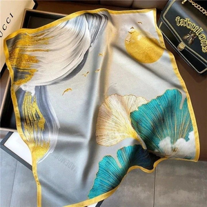 Tela de Satén Personalizada para Bufandas, Impresión a Medida, para Marca Blanca Europea, Israel, Islas, Eventos Corporativos, Publicidad, OEM, ODM - Product Image 2