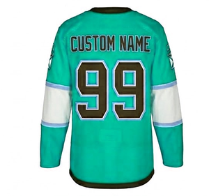 <b>Design</b> Your Own Custom Team Name Ice Hockey Jersey Popular <b>Design</b> Solid Color Unisex Breathable Ice Hockey Jersey - Product Image 2