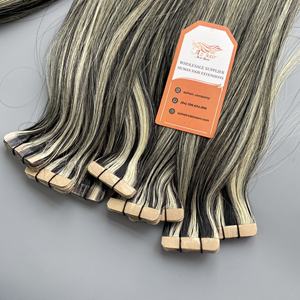 2024 nouvelle haute qualité 100% Extensions de cheveux humains vietnamiens Double dessiné Invisible ruban qualité vendeur - Product Image 5