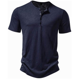Camiseta Henley Personalizada para Hombre, Tela Premium, Corte Ajustado, MOQ Bajo, Precio Directo de Fábrica, Envío a Todo el Mundo, Calidad Garantizada - Product Image 6