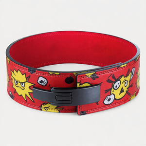 Ceinture de musculation en cuir PU pour l'entraînement et le soutien dorsal, avec levier personnalisé, style Anime, vente en gros - Product Image 4