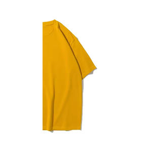 Camiseta Larga de Manga Media con Cuello Redondo para Mujer, Talla Grande, 100% Algodón Orgánico, Transpirable, Ecológica, Color Amarillo - Product Image 5