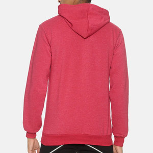 Casual clean Cotton fleece men hoodies with front <b>pouch</b> rib edges and adjustable hood built for daily styling Men Hoodies - Product Image 4