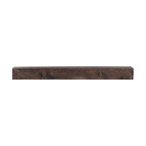 Mensola per Caminetto in Legno Naturale 183 x 20 x 13 cm, Capacità di Carico 22 kg, Mensola Galleggiante da Parete Stile Rustico - Product Image 1