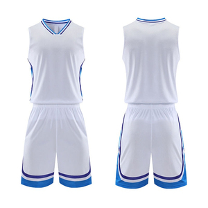 Uniforme de Baloncesto Hecho en Pakistán, Sin Mangas, Transpirable, 100% Poliéster, Absorbente de Humedad, Antibacterial, de Alta Calidad, Color Personalizado - Product Image 1
