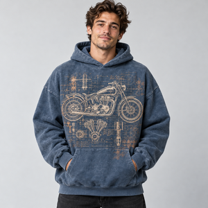 Sweat à capuche surdimensionné pour homme, impression graphique personnalisée, streetwear haut de gamme, fournisseur OEM, sweats à capuche pour homme personnalisés - Product Image 1