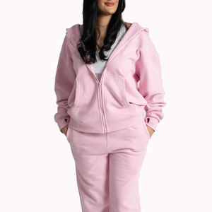 Sudadera con capucha oversize para mujer, informal, con cremallera, estilo Harajuku coreano, holgada, para parejas, AND1, con estampado de dibujos animados lavado, ropa urbana. - Product Image 1