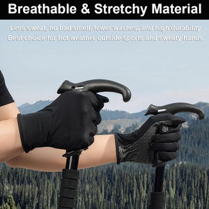 ถุงมือวิ่งเพื่อประสิทธิภาพสูง ถุงมือขี่จักรยานกันลื่น ออกแบบมาสำหรับนักวิ่งความเร็วสูง พร้อมวัสดุที่ระบายอากาศได้ดีและยืดหยุ่น เหมาะสำหรับการออกกำลังกาย - Product Image 5