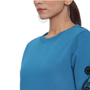 Sudadera de manga larga con cuello redondo para mujer, suéter holgado de gran tamaño para mujer, sudadera para mujer - Product Image 6