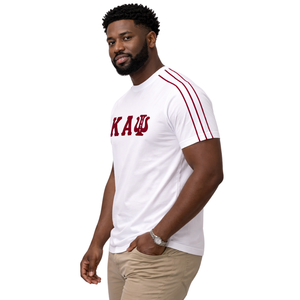 Maglietta Kappa Alpha Psi con Lettere Greche 1911 Bianca, Abbigliamento per Fraternità Greca con Design Classico, Comfort Premium e Stile Senza Tempo - Product Image 3
