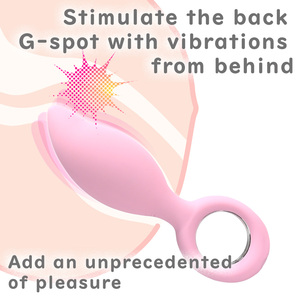 Vibrateur anal en silicone à haute vibration et plug anal avec 10 modes, étanche IPX6 pour usage vaginal, modèle P63 - Product Image 2