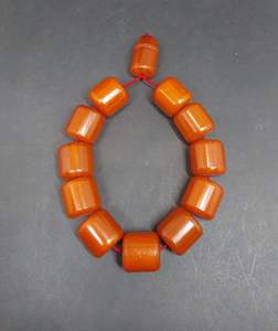 Bracelet en perles de résine durable en gros, forme carrée, bracelet en perles tendance, cadeau parfait pour les fêtes, bracelets en perles tendance - Product Image 1